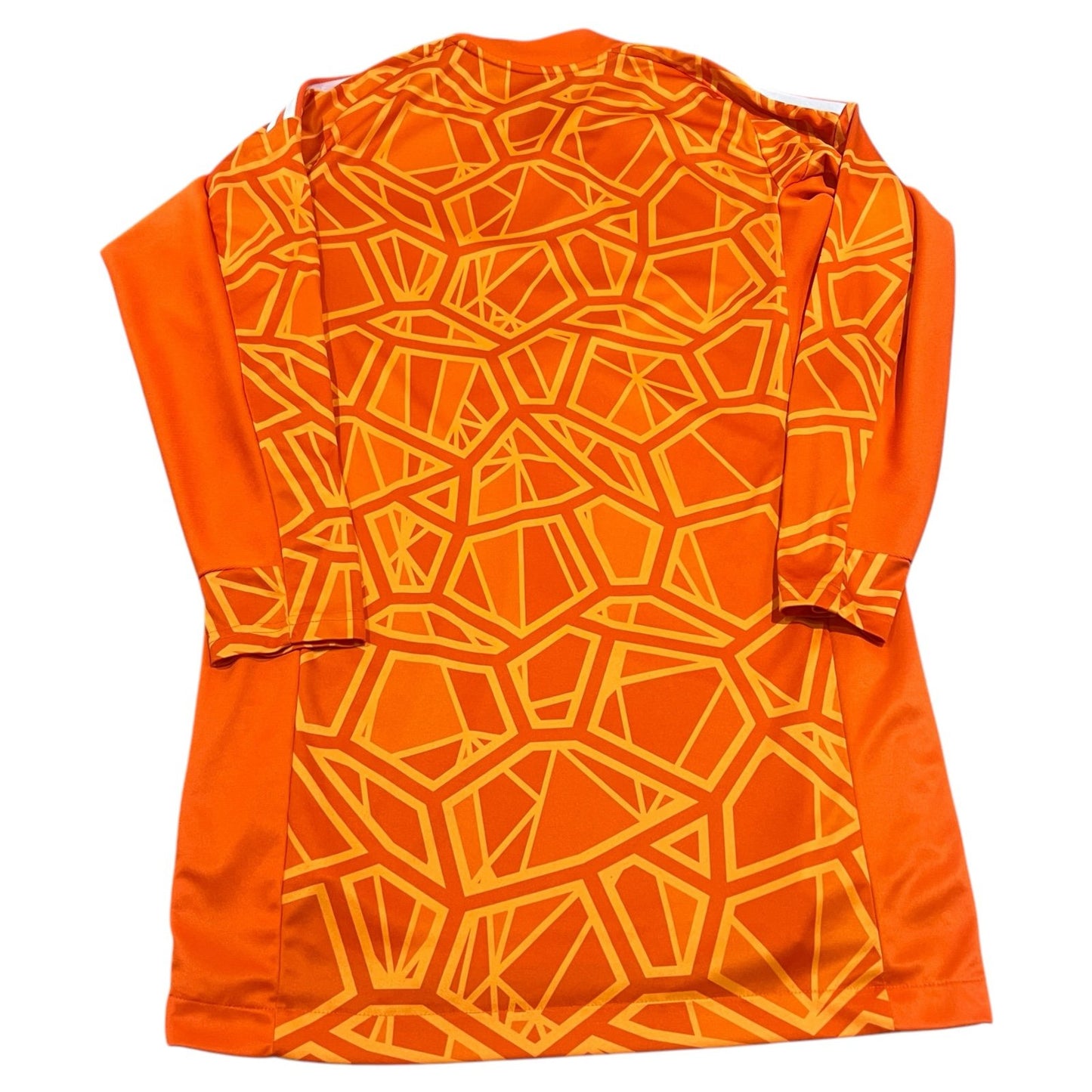 Adidas Condivo 22 Long Sleeve Goal Keeper Soccer Shirt Jersey Mens Small Orange