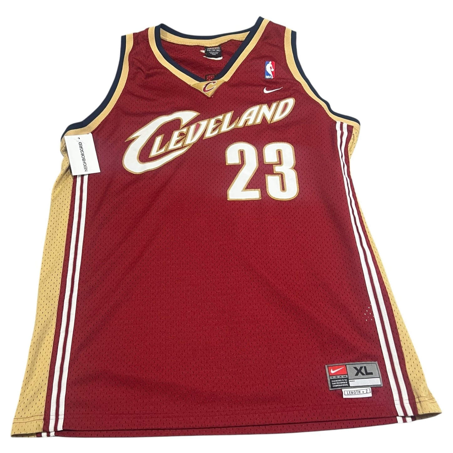 Lebron James Cleveland Cavaliers Nike NBA Jersey #23 Mens XL Stitch Sewn Red