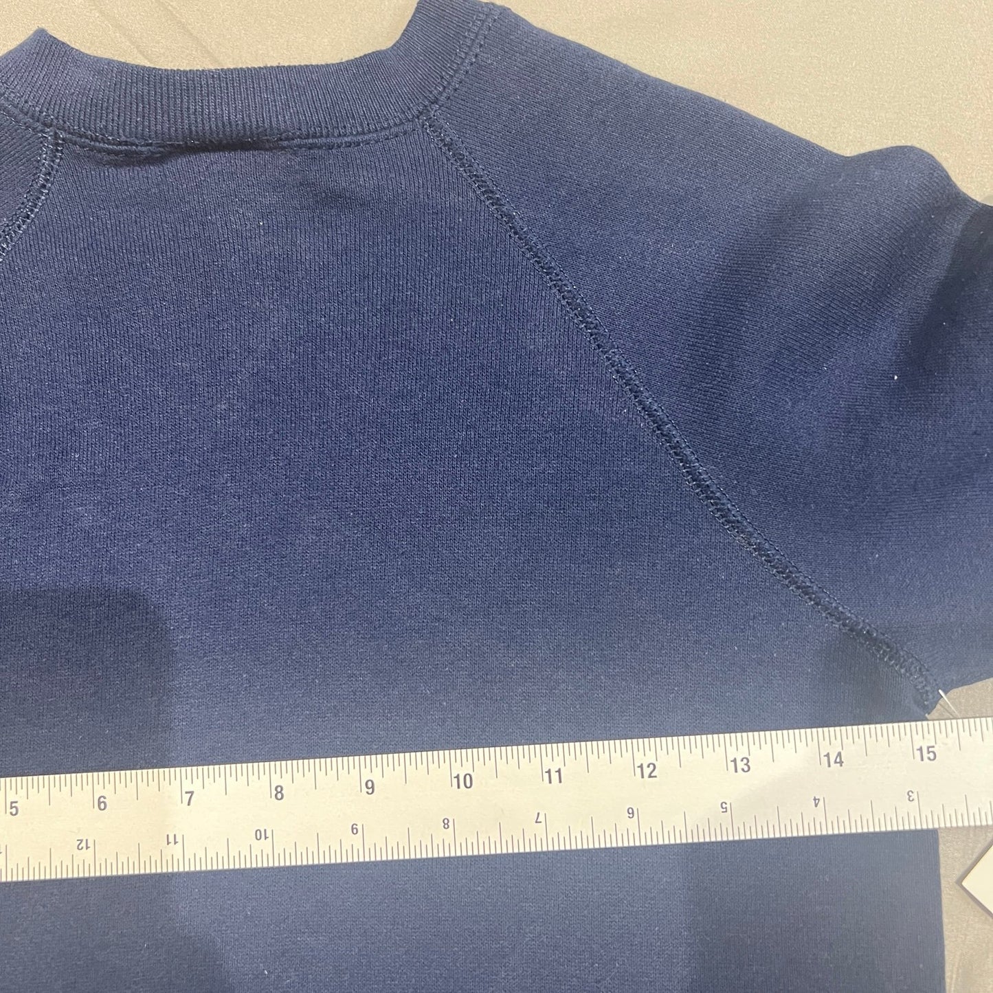 Vintage Loyola University Crewneck Sweater Kids Youth Medium Pullover Blue NCAA