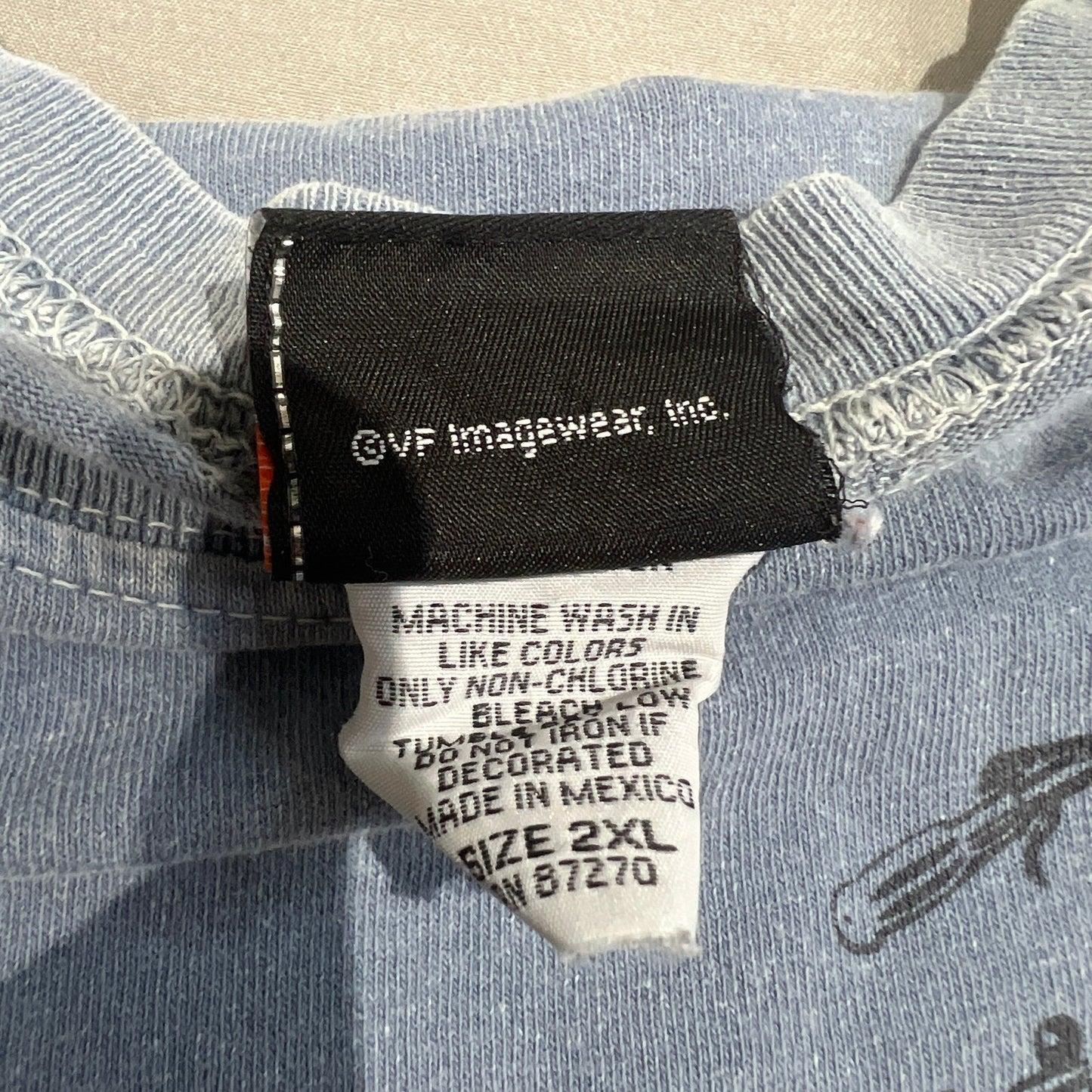 Harley Davidson Sleeveless Tank Top Shirt Mens 2XL XXL Grand Junction Blue