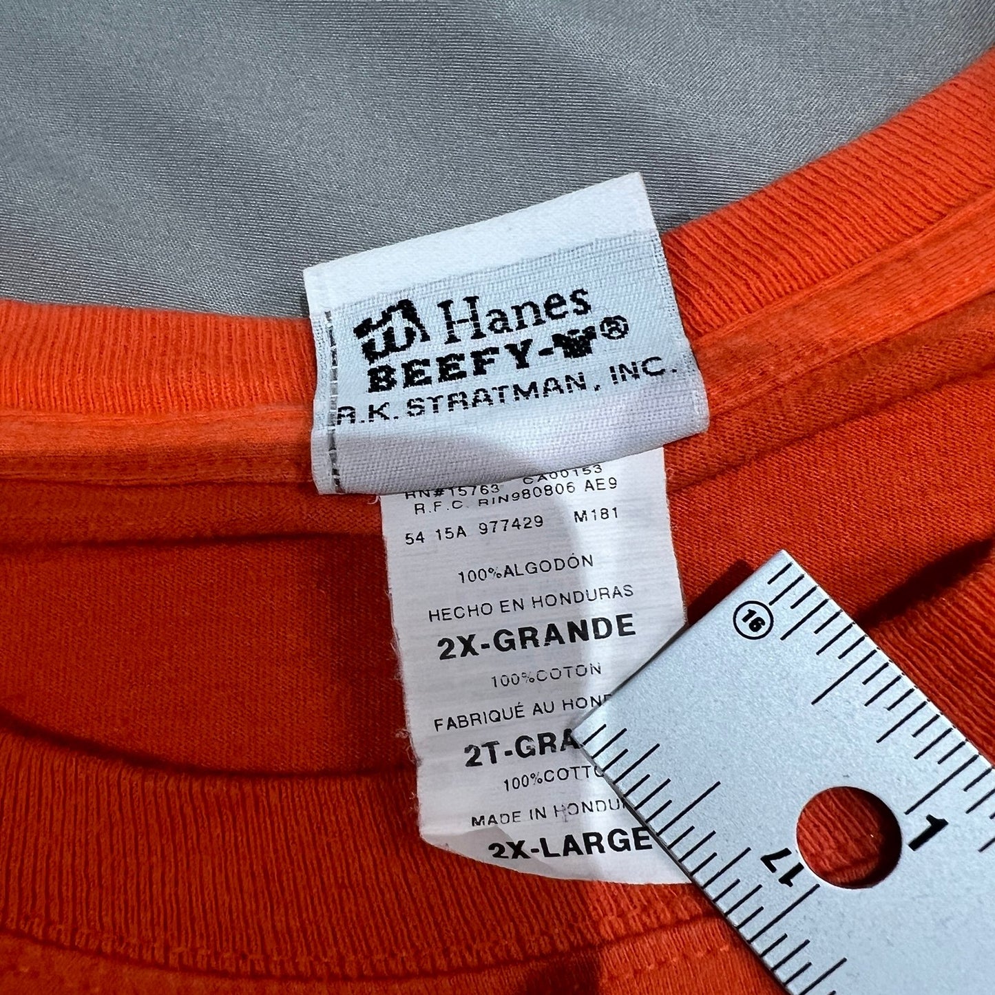 Harley Davidson Manteno Phantom Shirt Womens 2XL XXL Orange Short Sleeve