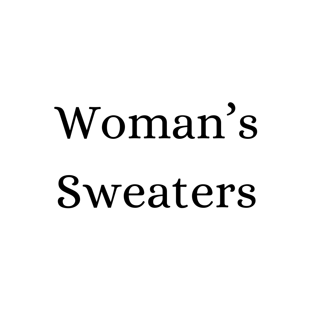 Woman's Sweaters