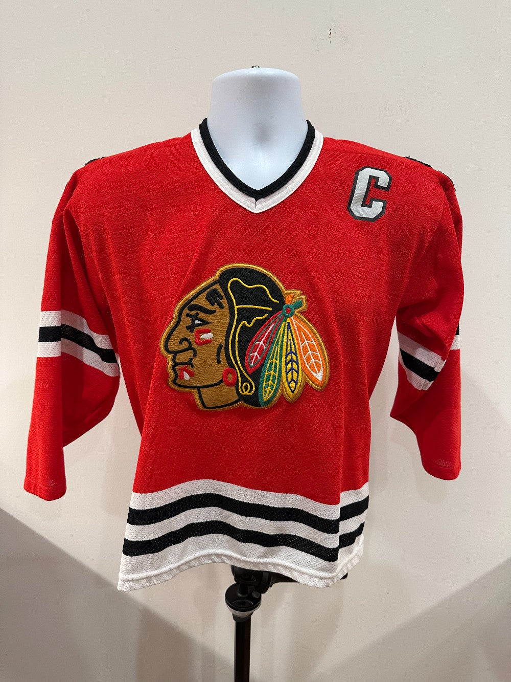 (Kids L/XL) Chris Chelios Chicago Blackhawks Jersey|755