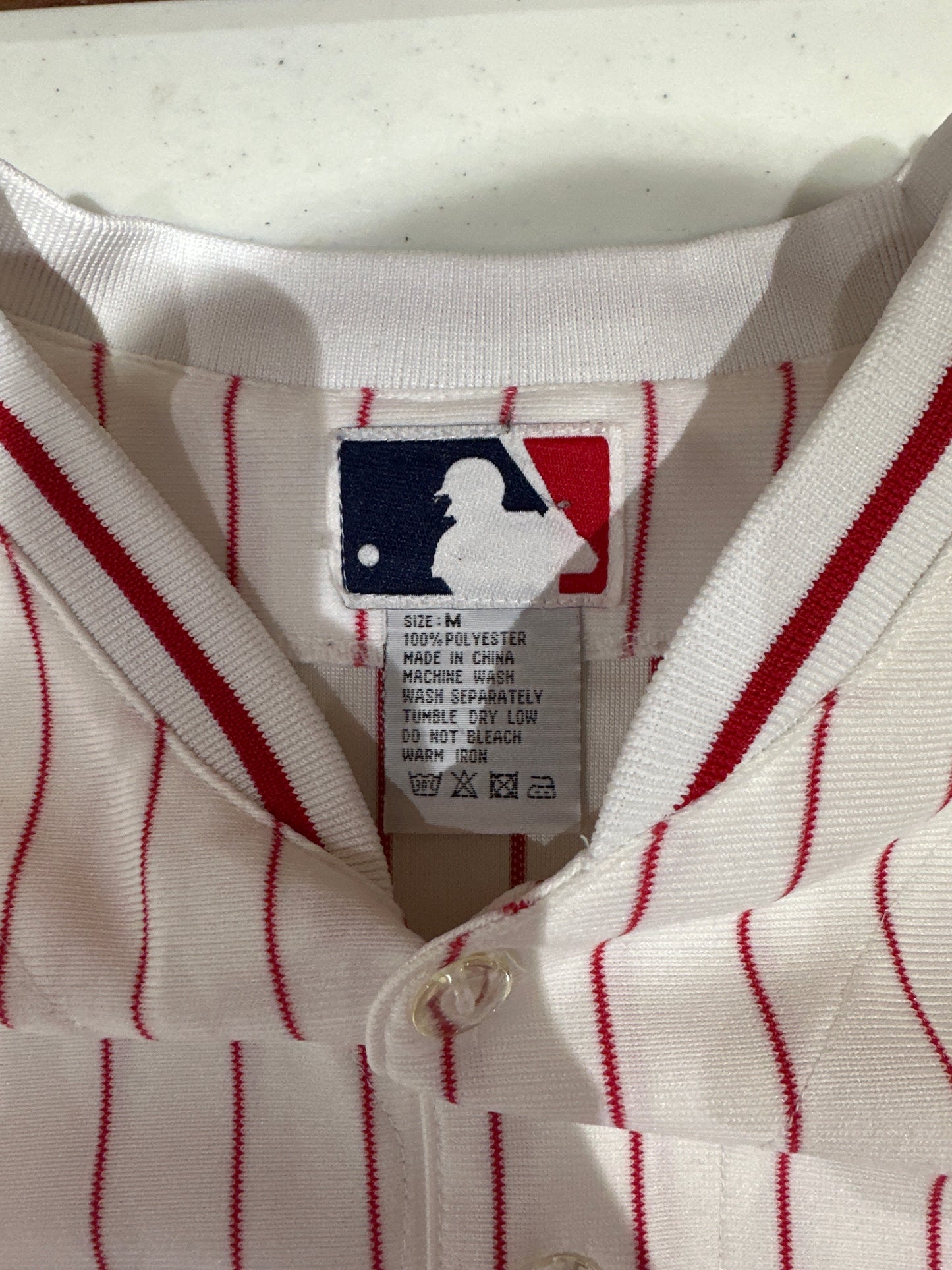 (Mens Medium) 90s Philadelphia Phillies 'Bobby Abreu' Jersey 007