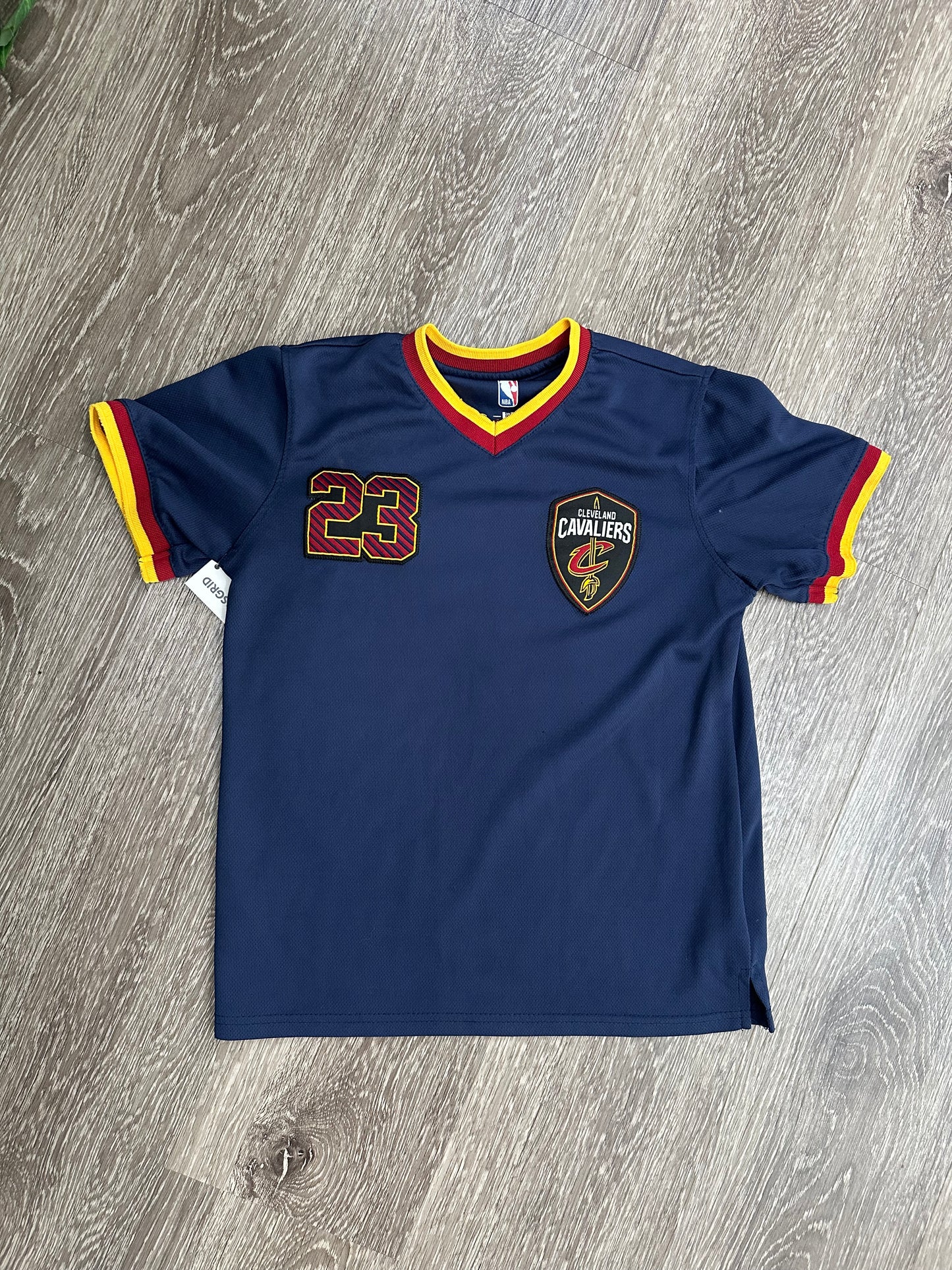 (Kids Medium) NBA Cleveland Cavaliers 'Lebron James' Jersey 007