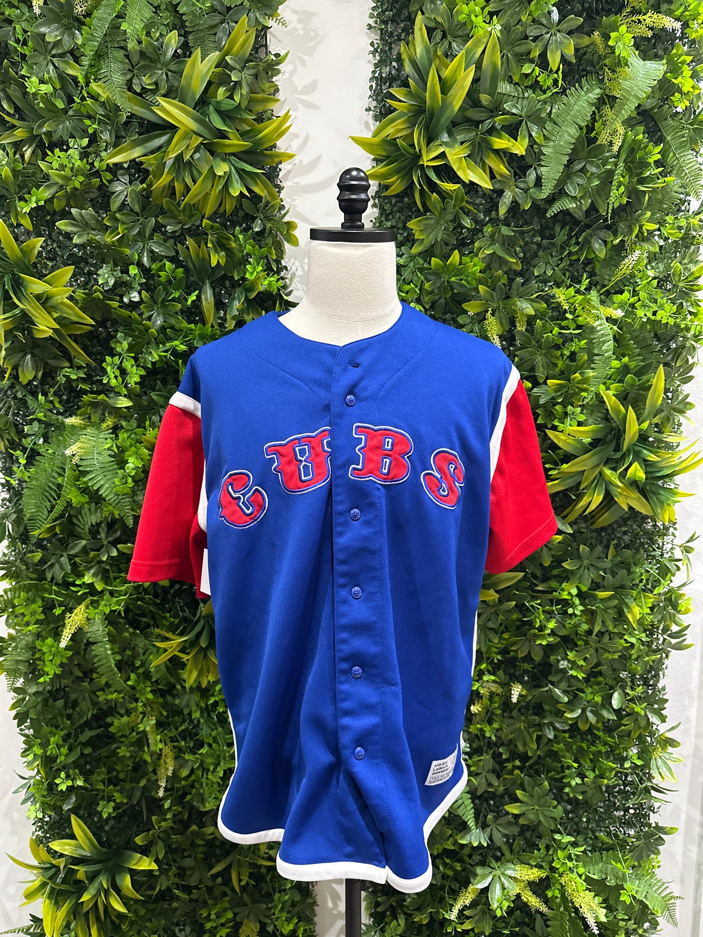 (Mens XL) MLB Chicago Cubs Spell-Out Jersey 007