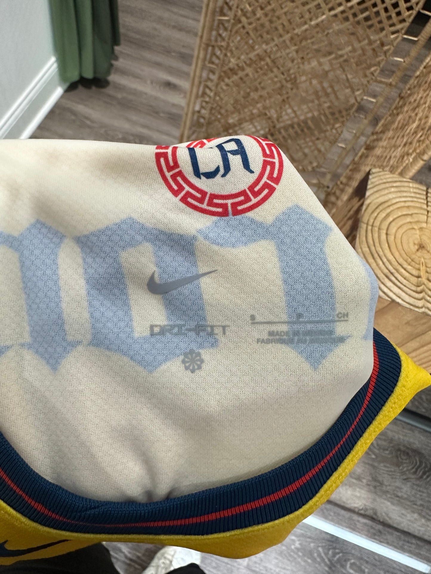 (Mens Small) Nike Club America Soccer Jersey 007