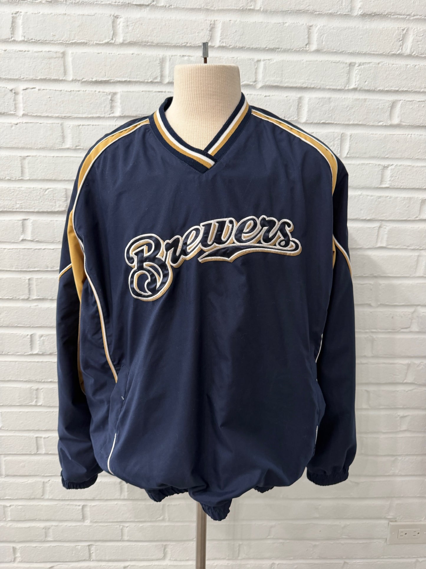 (Mens XL) Milwaukee Brewers Windbreaker Jacket