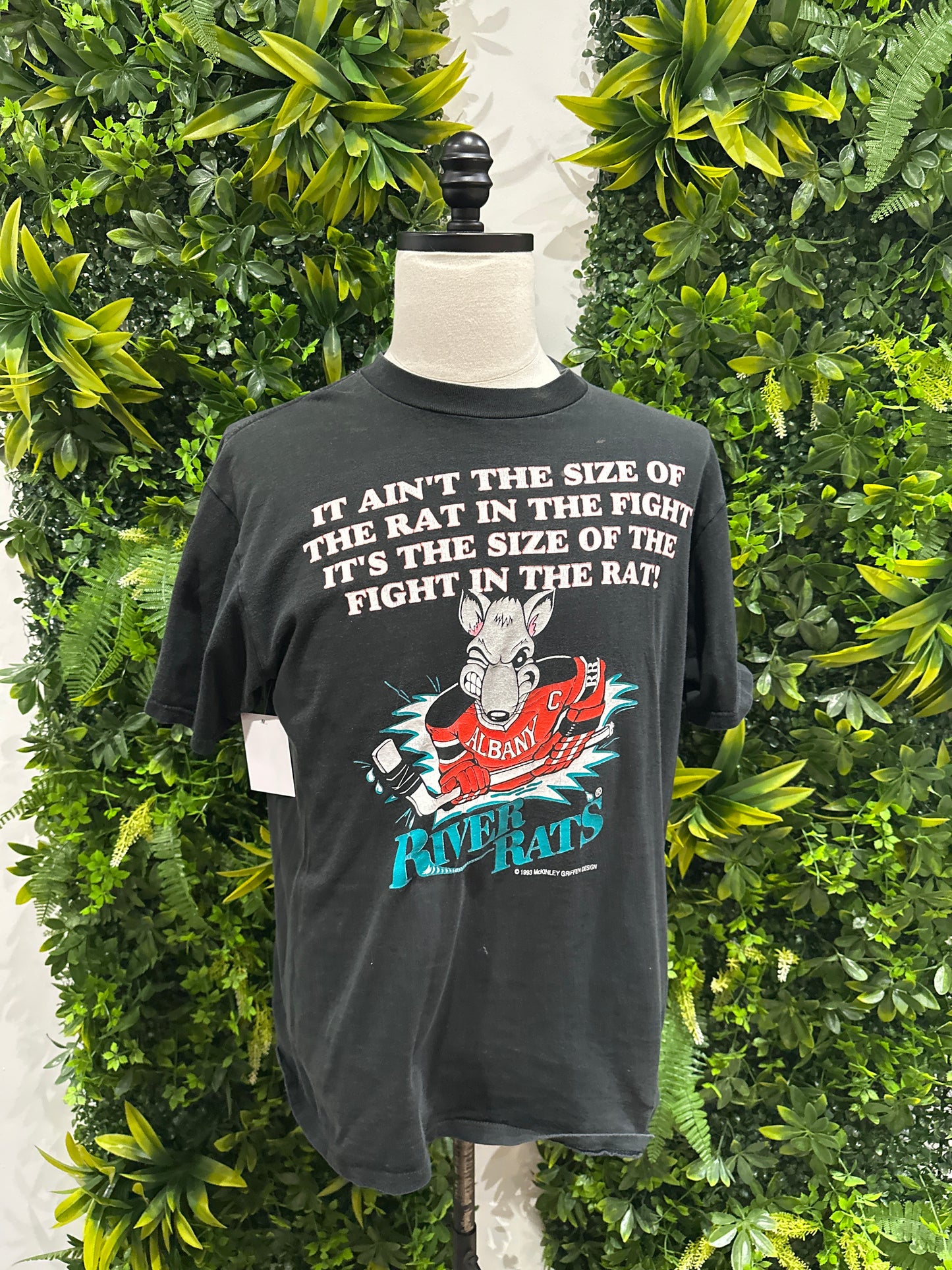 (Mens Large) 90s Albany River Rats Hockey Shirt 007