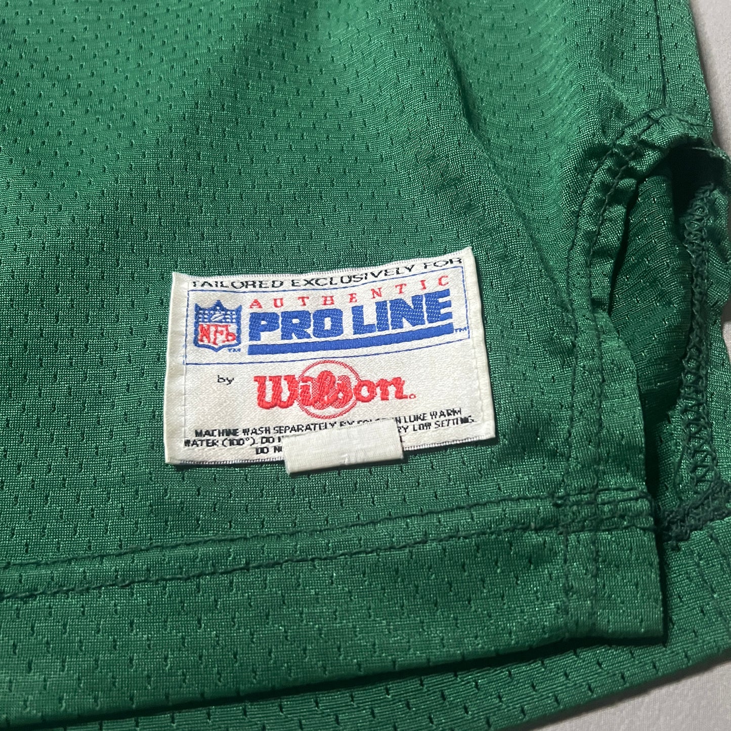 Vintage Wilson Pro Line Football Jersey Green Bay Packers Blank No Name Mens 50