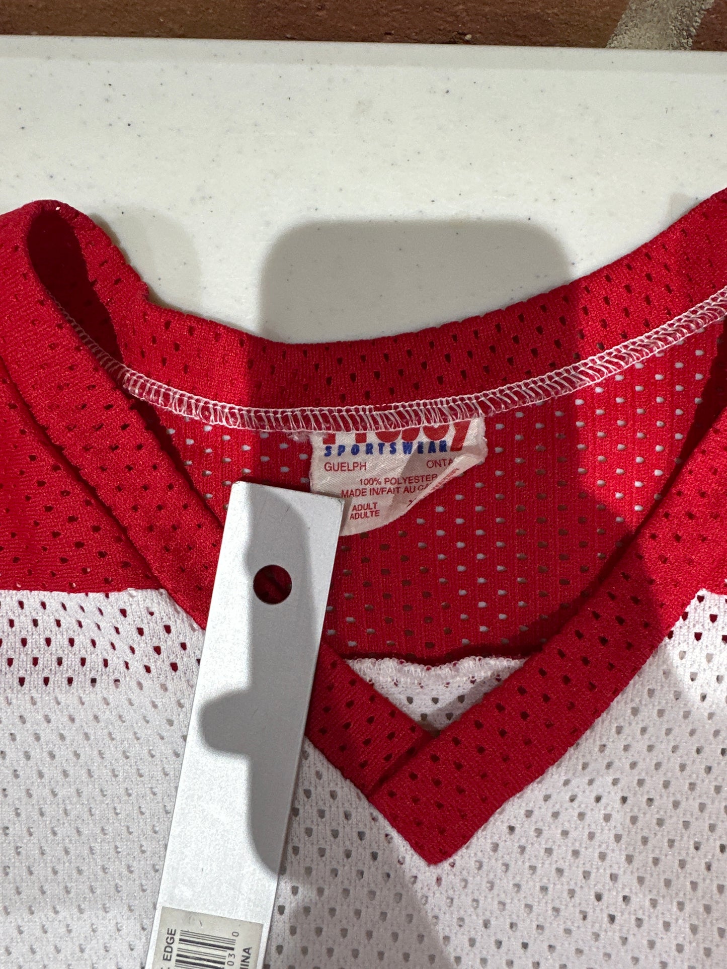 (Mens Large) 90s Iowa State Cyclones Hockey Jersey 007
