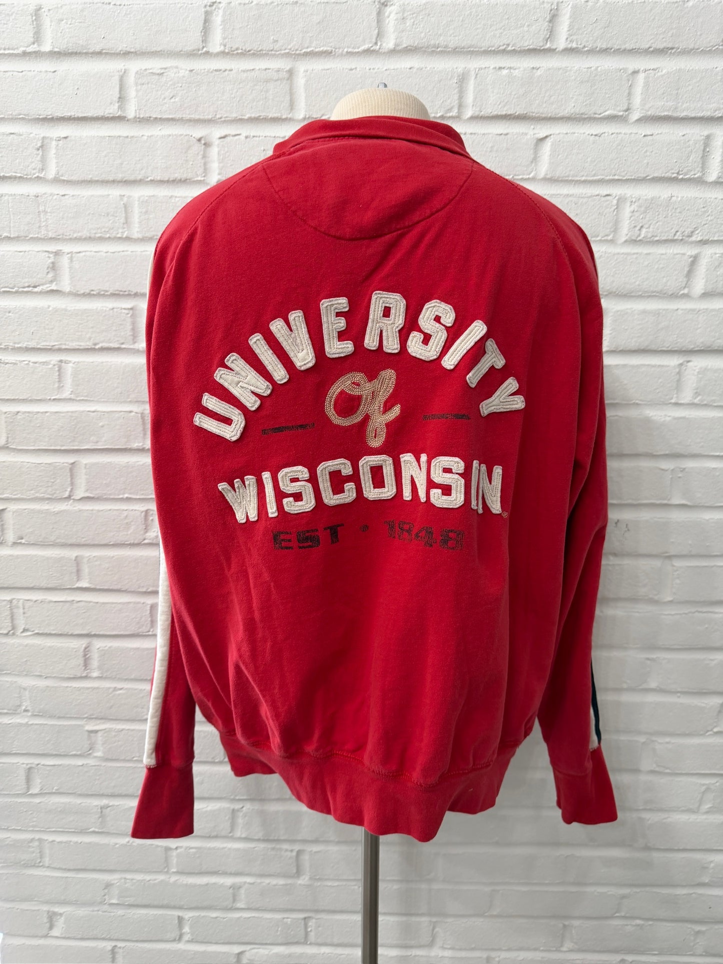 (Mens XL) Wisconsin Full Zip Sweater