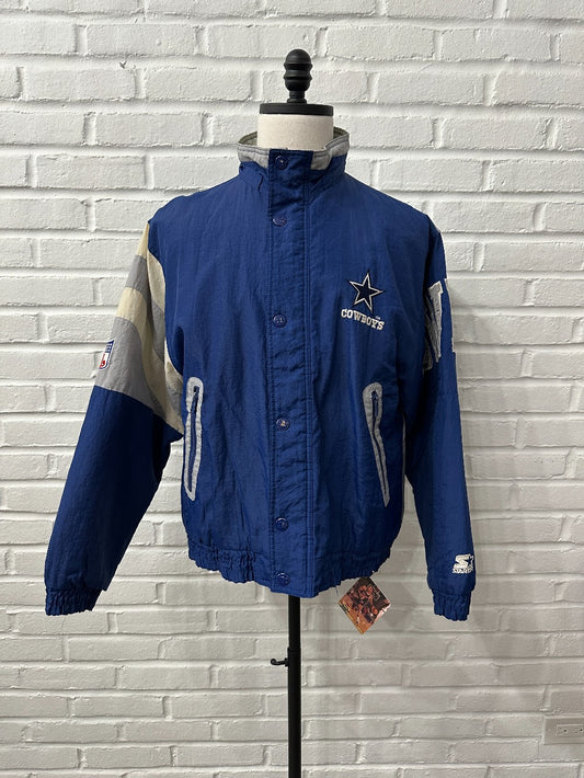 (Mens S) Vintage 90s Starter Dallas Cowboys Jacket|929