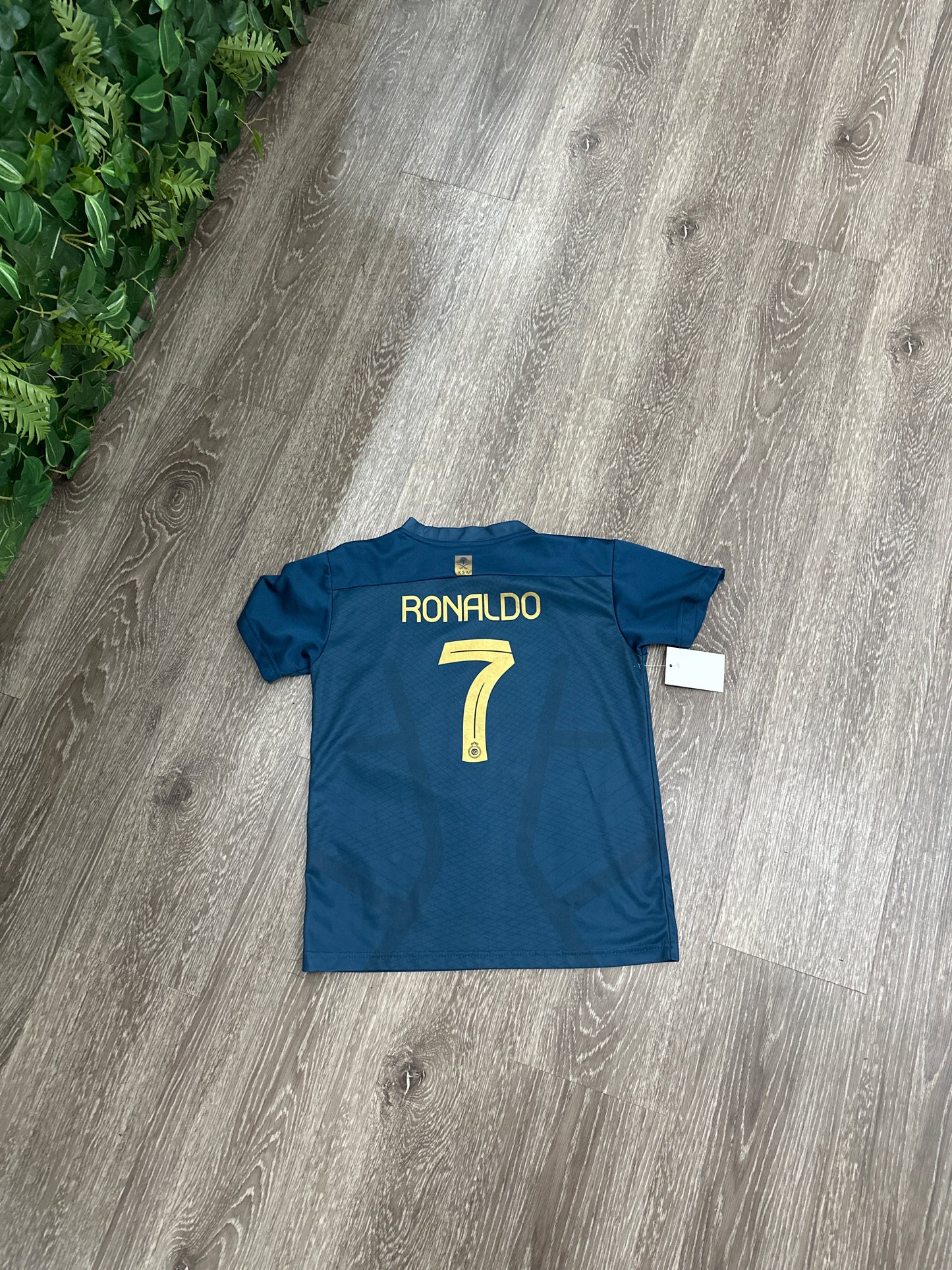 (Kids Large) Al-Nassr F.C 'Cristiano Ronaldo' Soccer Jersey 007