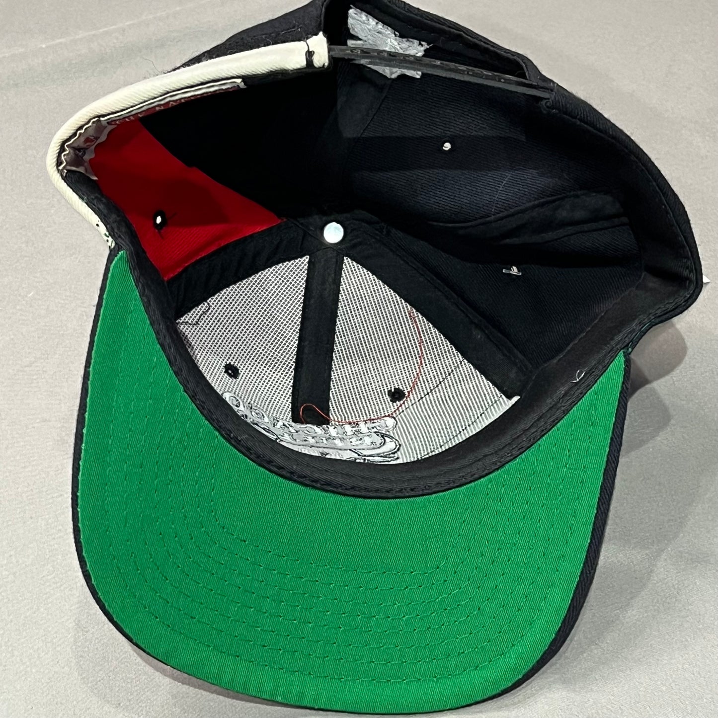 90s Chicago Bulls Swirl Snapback Hat