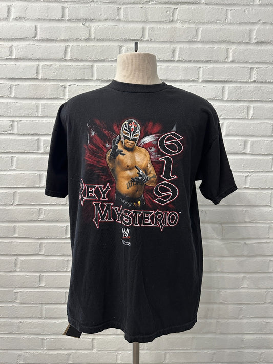 (Mens XL) Vintage Y2K WWE Rey Mysterio Shirt|1152