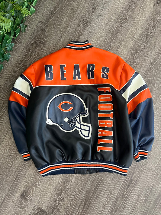 XXL Chicago Bears leather jacket|3231