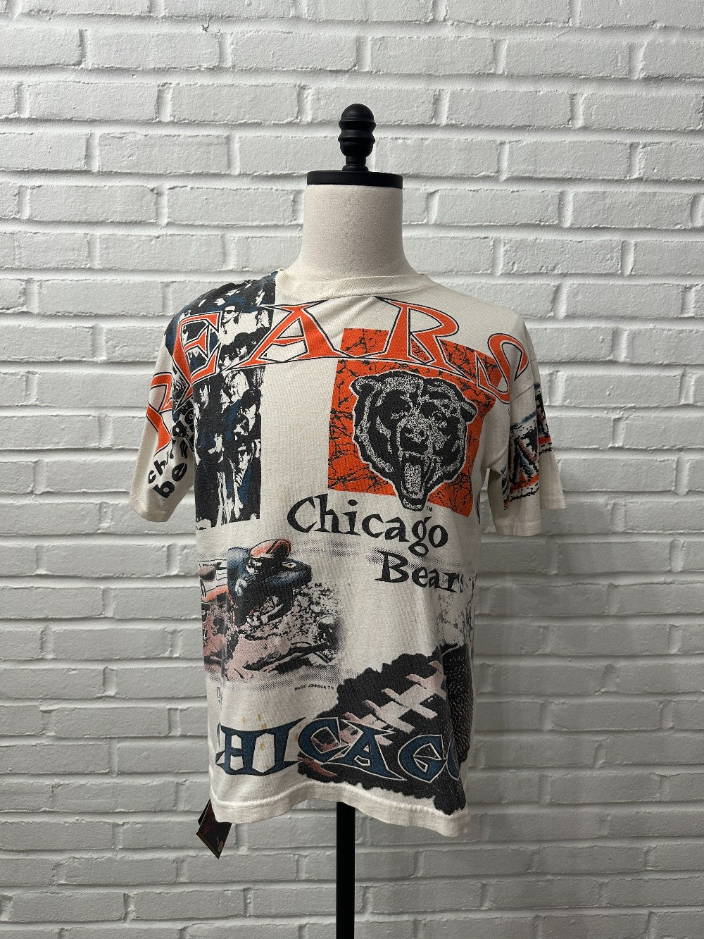 (Mens XL) 90s Chicago Bears AOP Shirt|1036