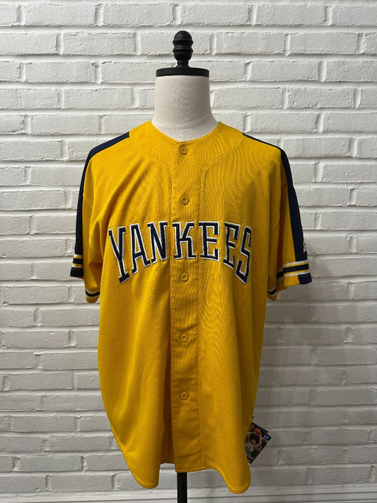 (Mens XL) 90s Starter New York Yankees Jersey|1083