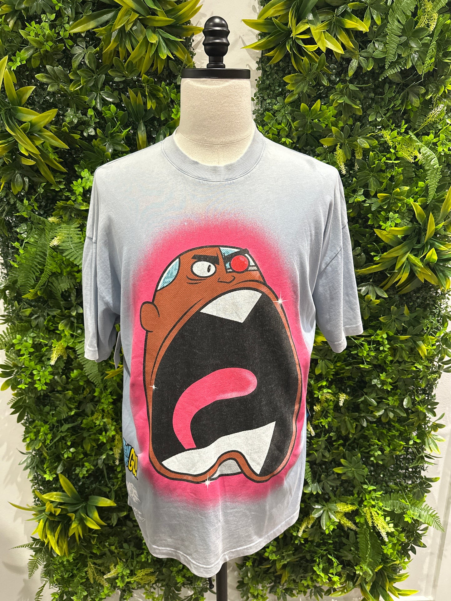 (Mens Large) Civil Regime Teen Titan 'Cyborg' Shirt 007
