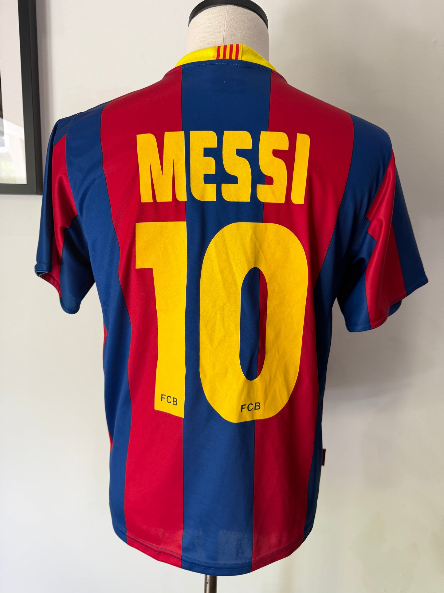 (Womans Medium) FC Barcelona Lionel Messi Jersey