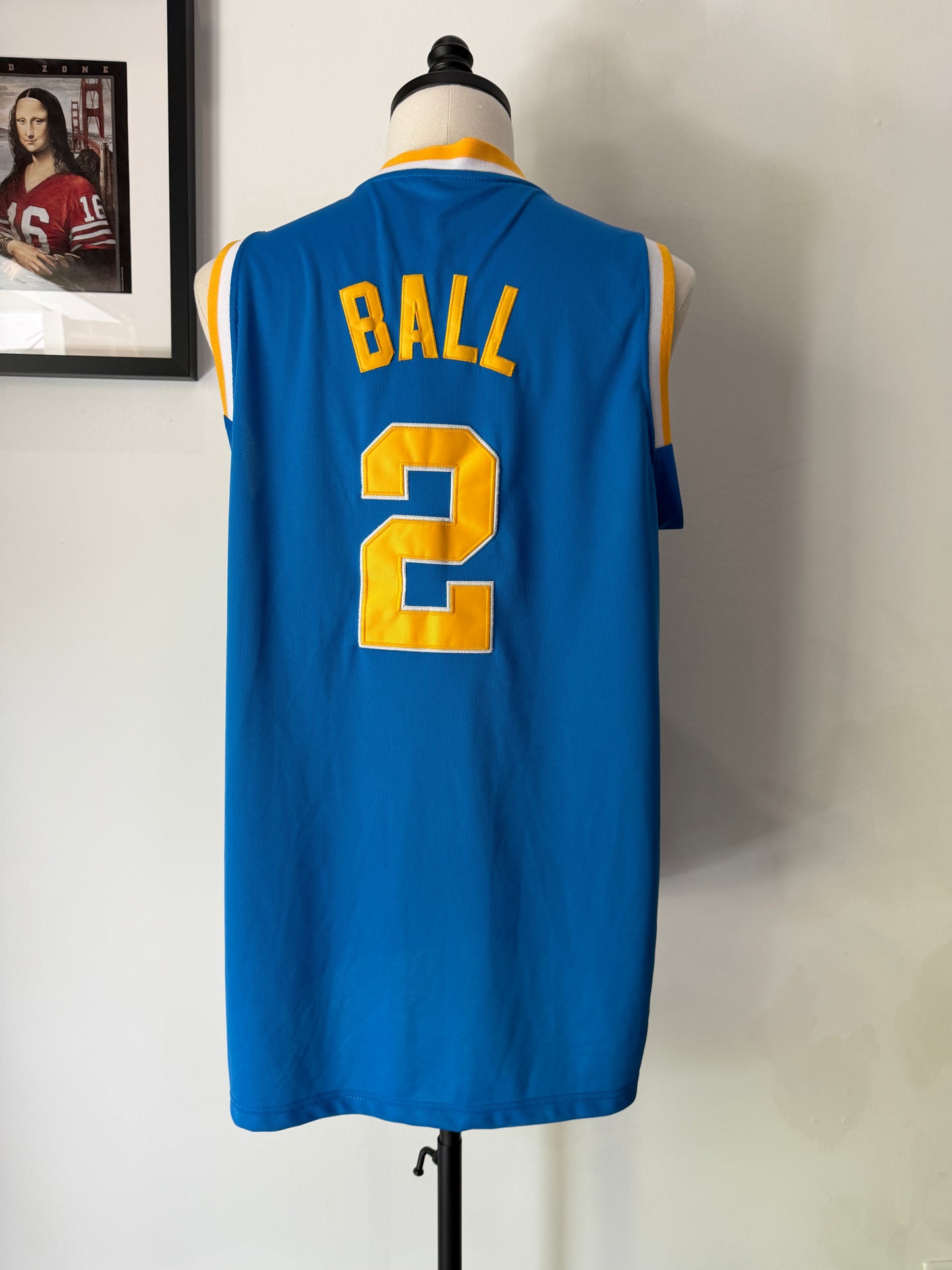 (Mens Large) UCLA Lonzo Ball Jersey