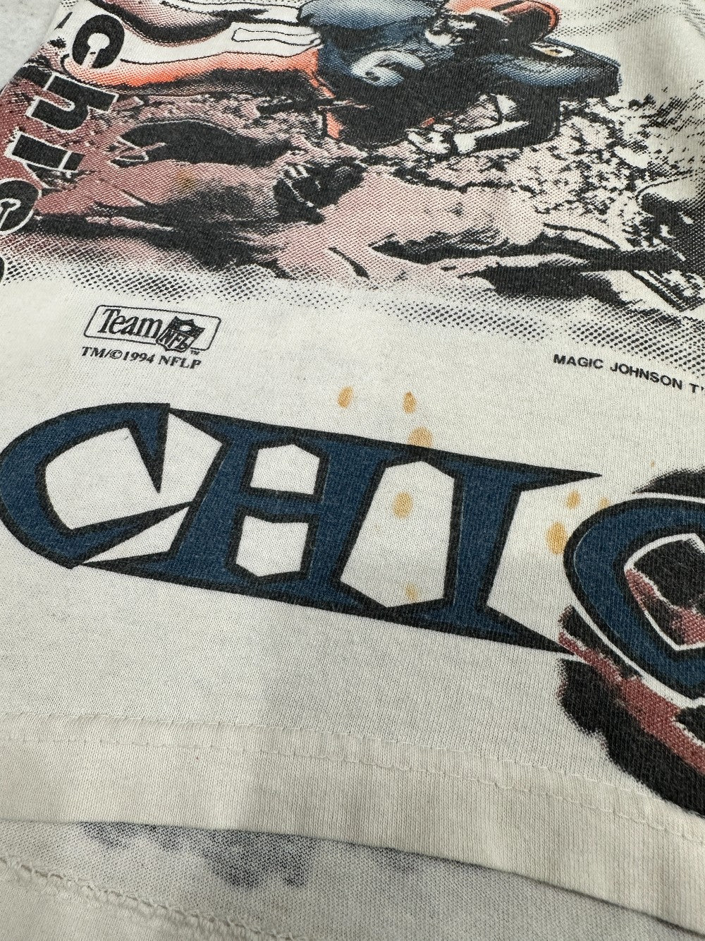 (Mens XL) 90s Chicago Bears AOP Shirt|1038