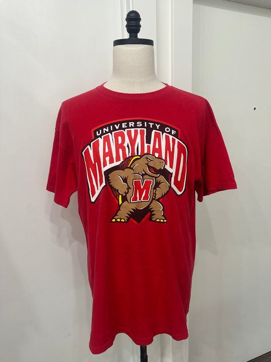 (Mens XL) 90s Maryland University Shirt 007
