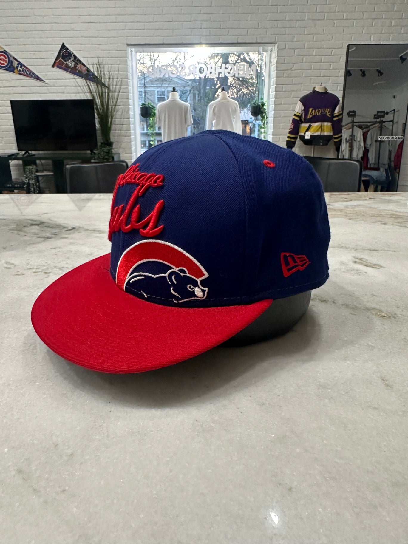 Unbranded Hat Blue and Red