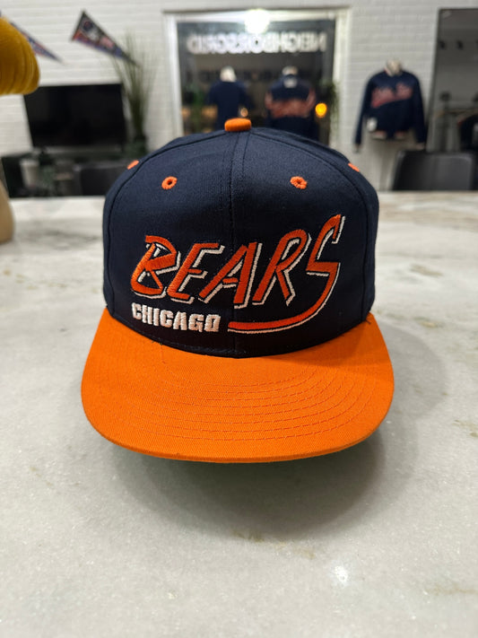Chicago Bears Hat Dark blue and orange