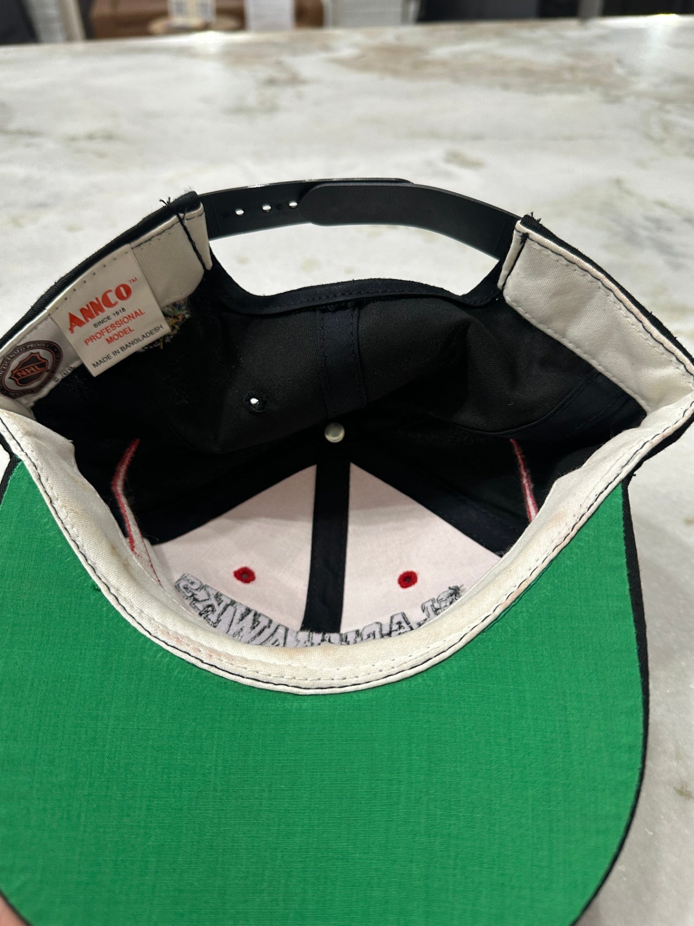 Hat Red and Black