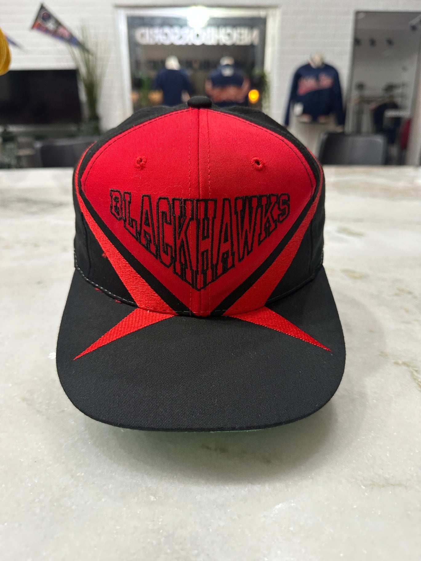 Hat Red and Black