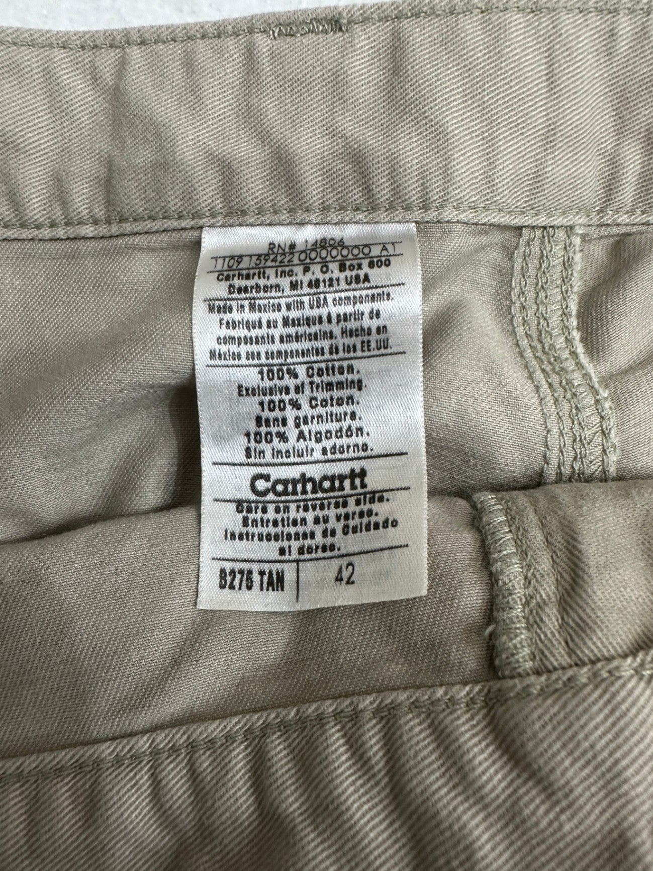 Unknown Pants Beige