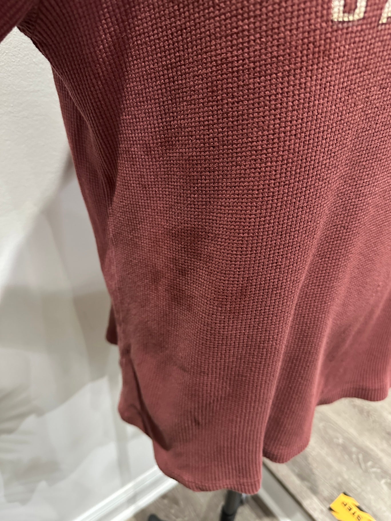 MISSING TAG FITS LIKE XXL 32 X 26 FLAWS