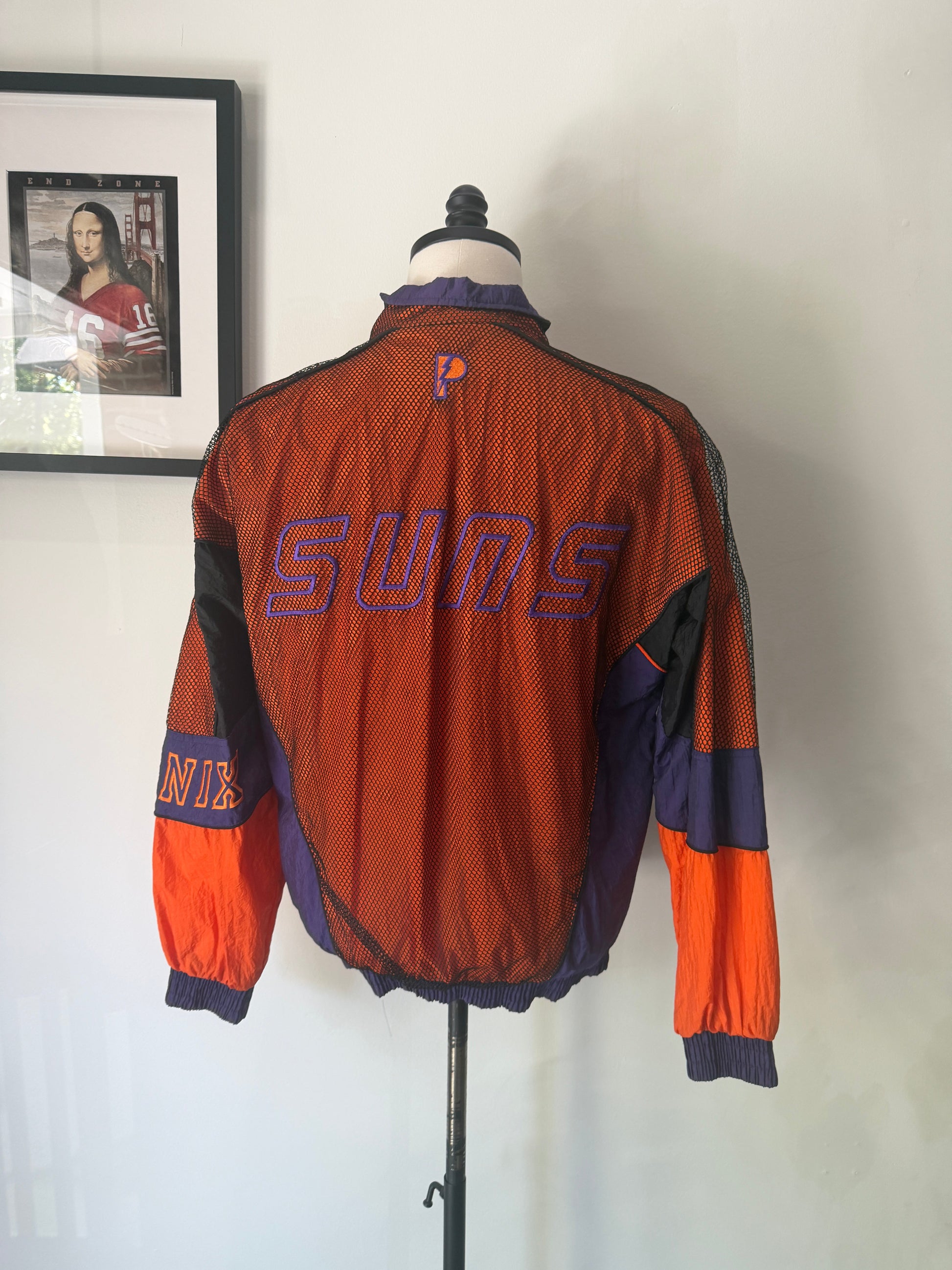 (Mens Small) 90s Phoenix Suns Full Track Jacket / Pants