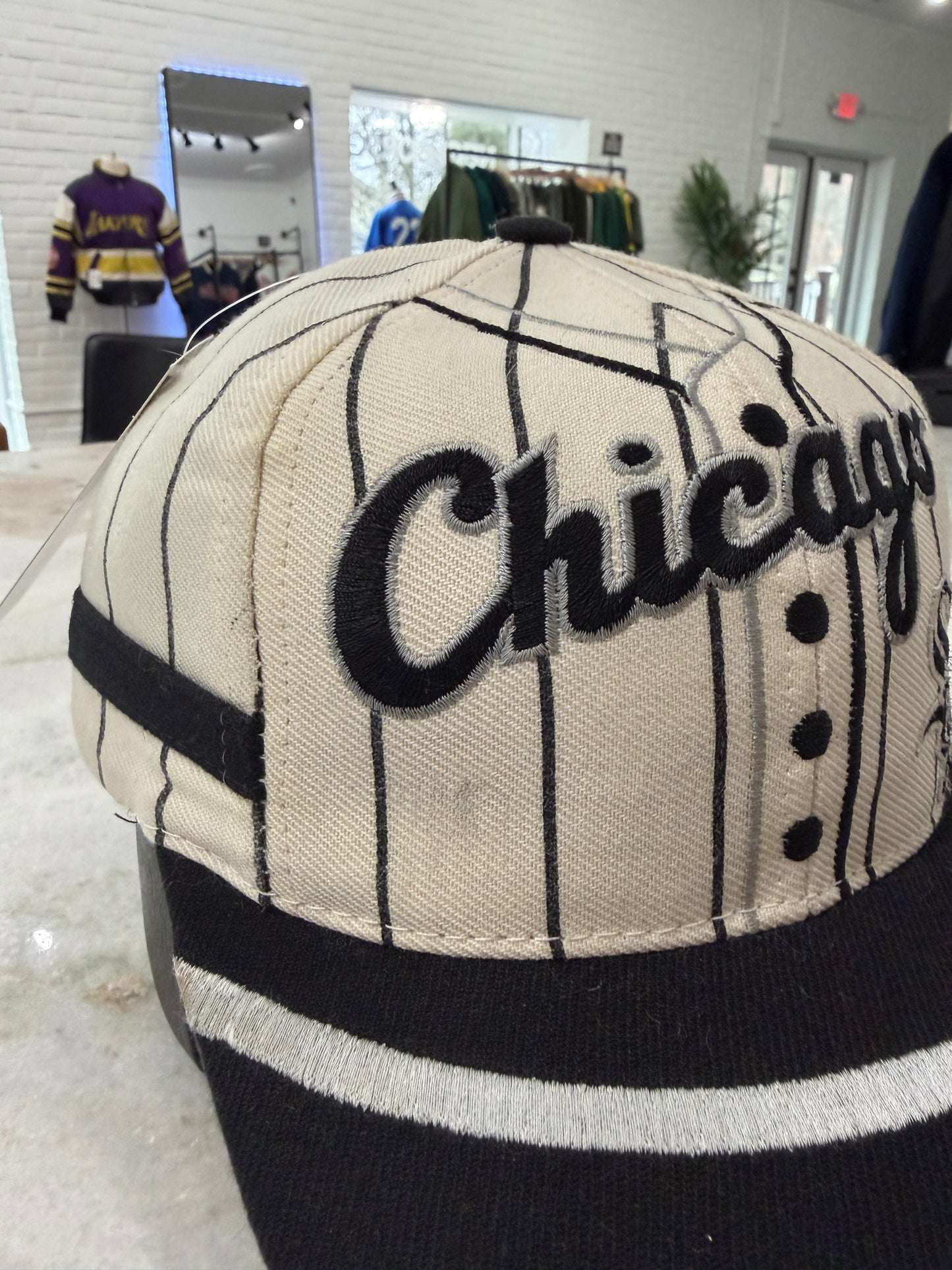 90s Chicago White Sox Twins Enterprise Jersey Hat