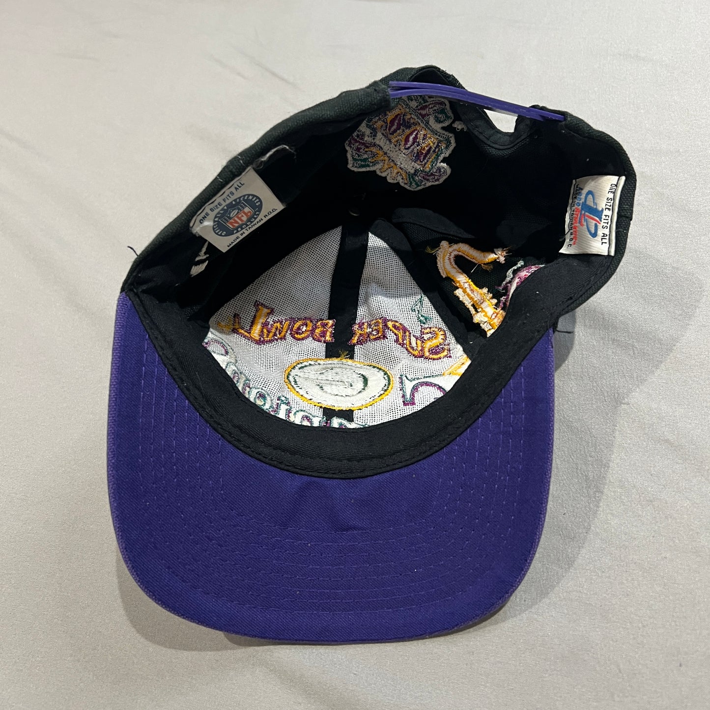 Vintage Green Bay Packers Snapback Hat Logo Athletic Super Bowl XXXI
