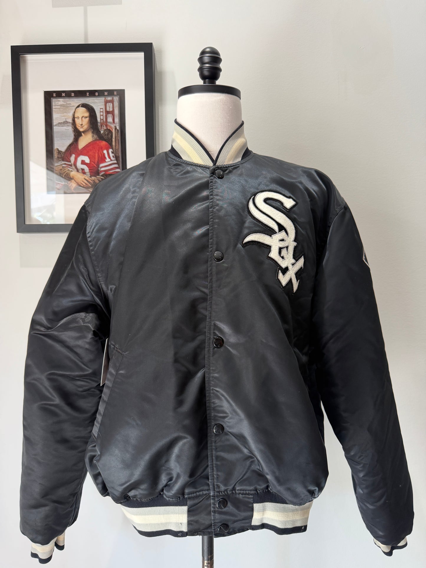 (Mens XL) 90s Chicago White Sox Starter Jacket