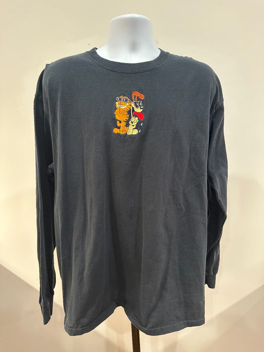 (Mens XL) 2000s Garfield and Otis Shirt|1260