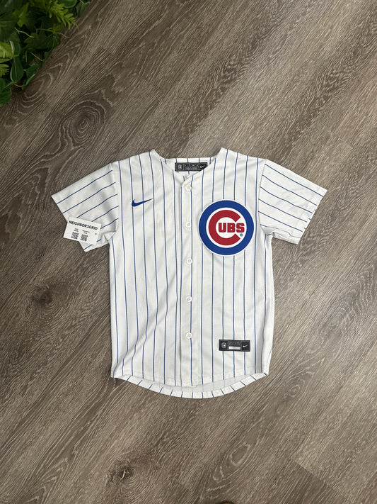 (Kids Small) Chicago Cubs Wilson Contreras Jersey