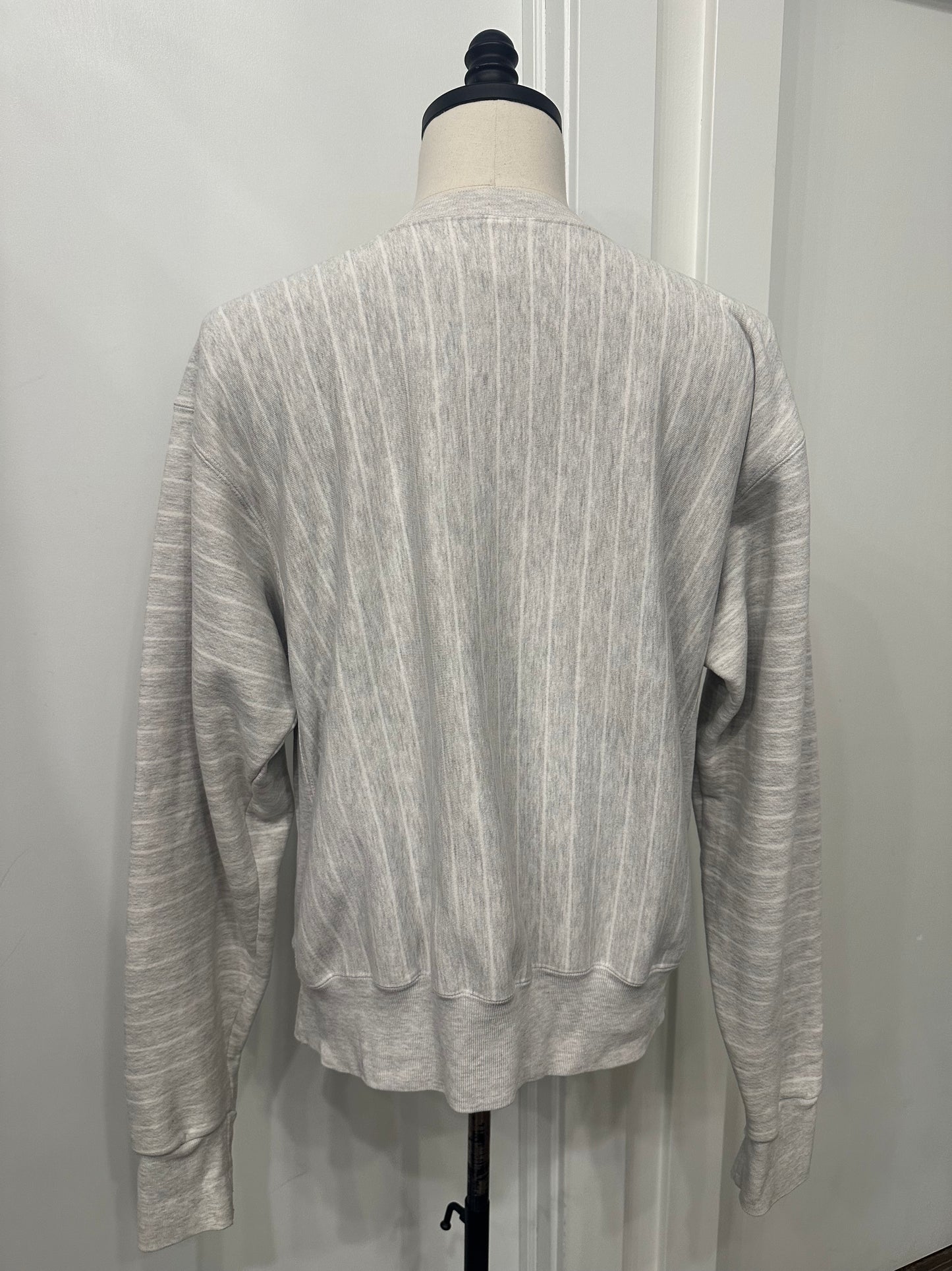 (Mens XL) 90s Wisconsin University Striped Sweater 007