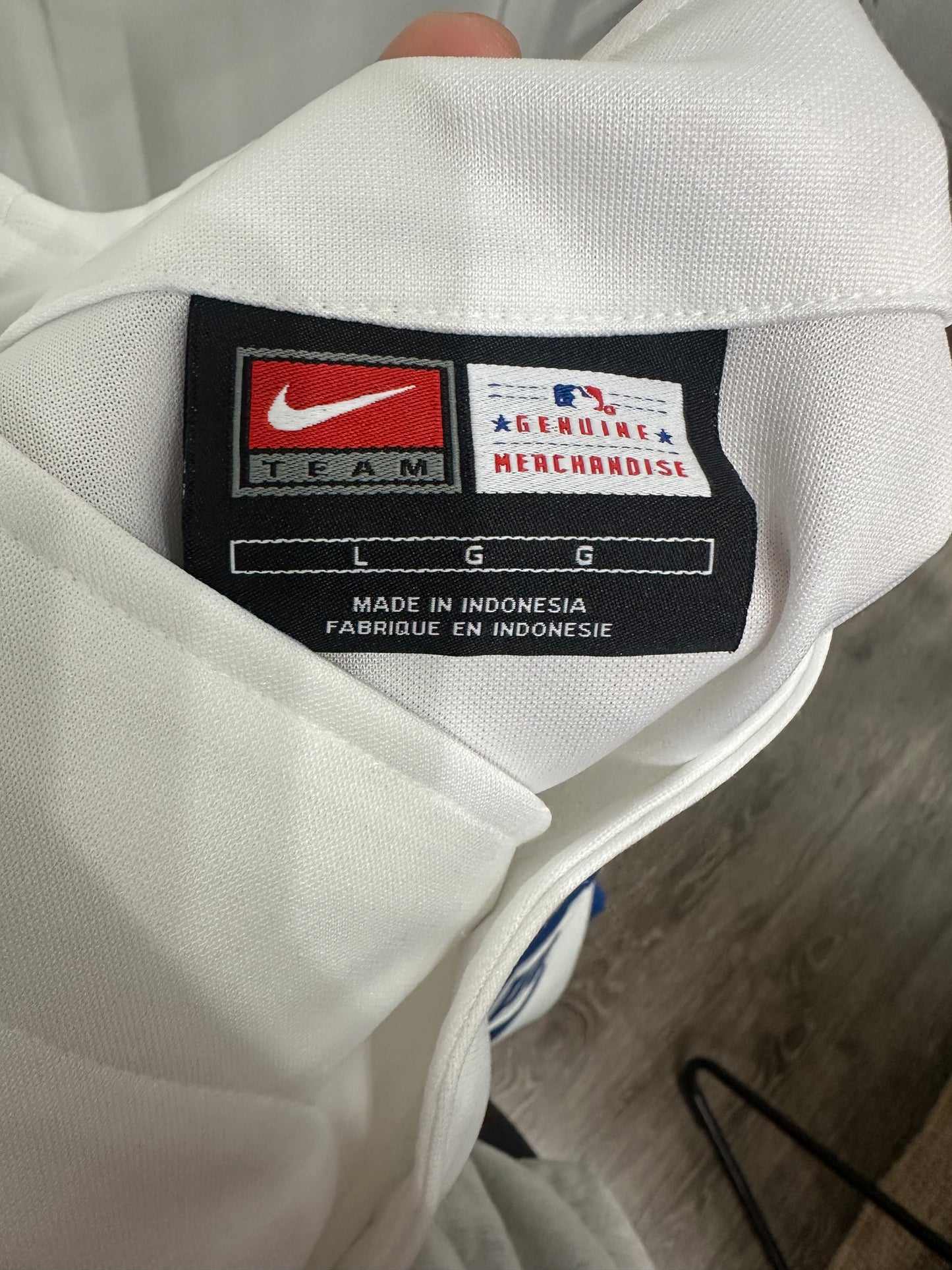 (Mens Large) Nike Team Chicago Cubs Baseball Jersey 007