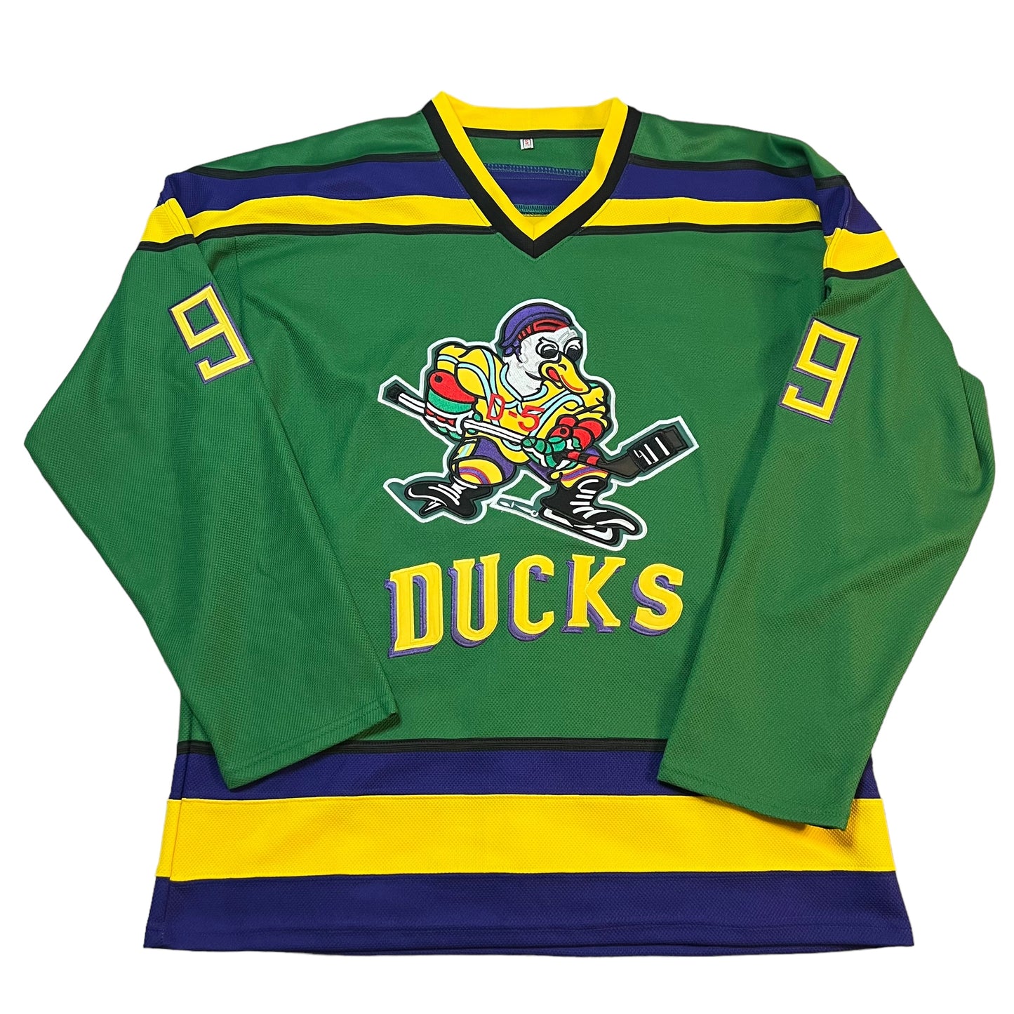 Adam Banks #99 Mighty Ducks Movie Hockey Jersey Mens Small