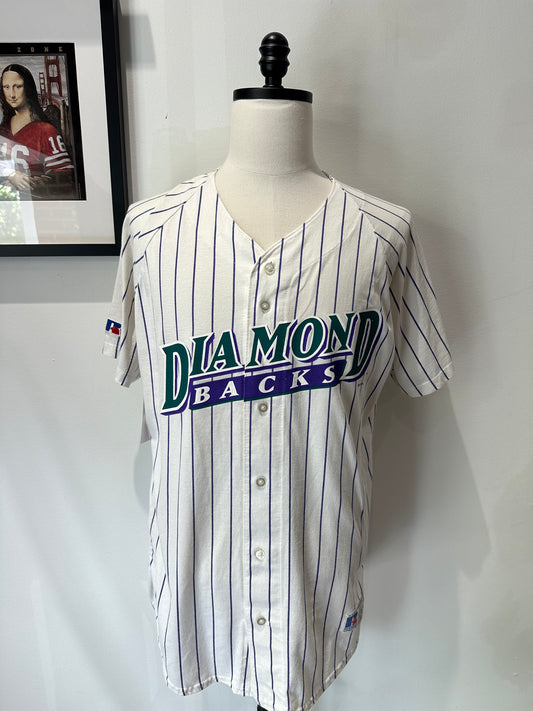 (Mens Large) 90s Arizona Diamond Backs Jersey 007