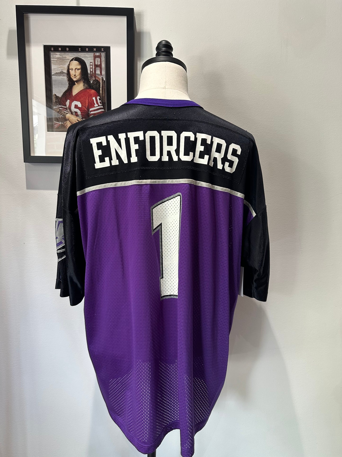(Mens XL) XFL Chicago Enforcers Jersey 007