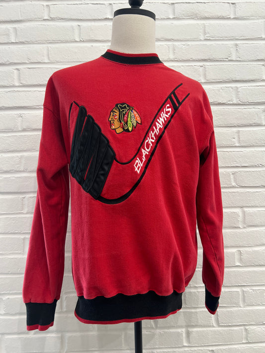 (Mens Large) 90s Chicago Blackhawks Sweater