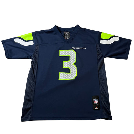 (Kids Large) Russell Wilson Seattle Seahawks Jersey