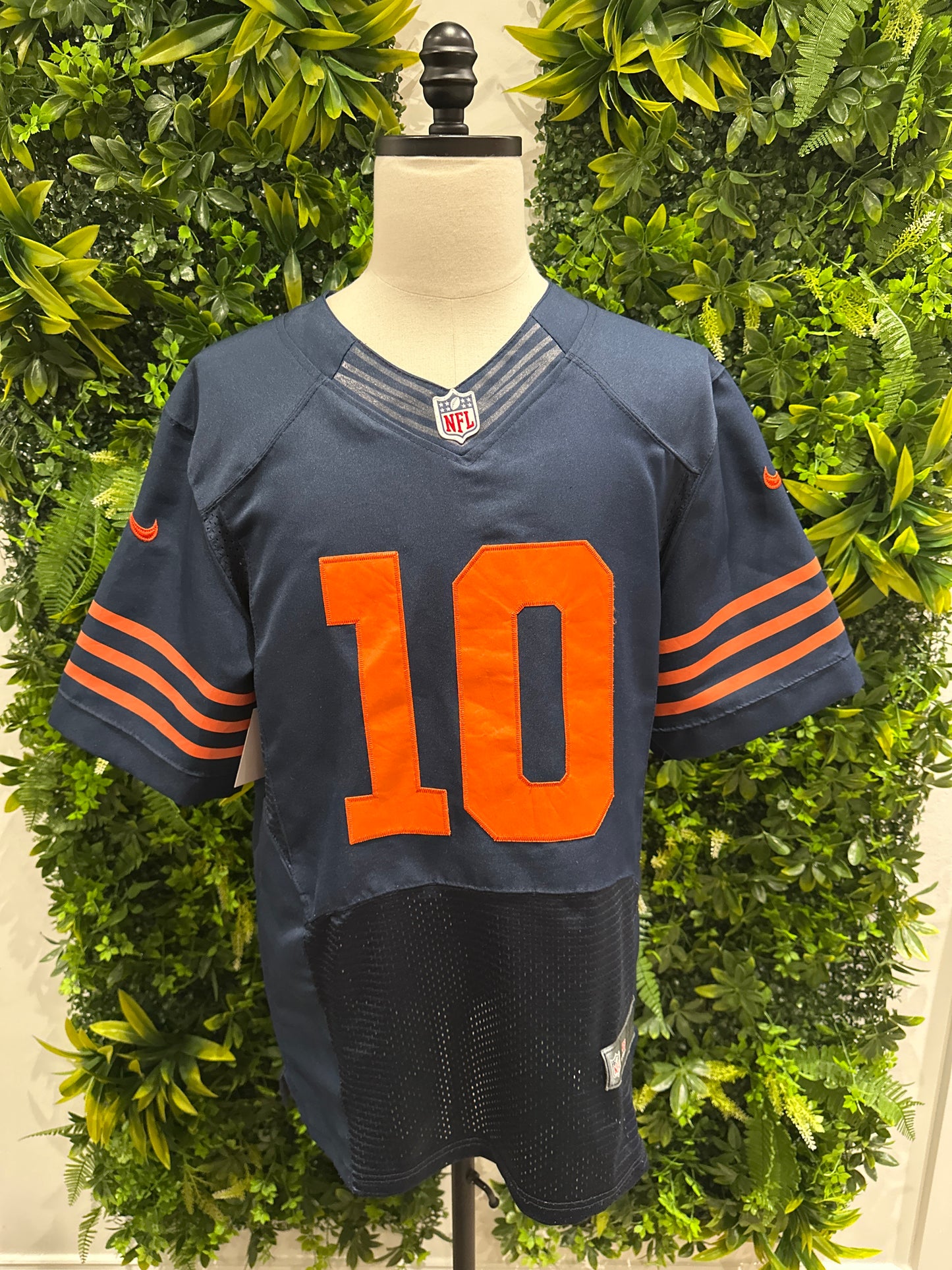 (Mens Large) Nike Chicago Bears 'Mitch Trubisky' Jersey 007