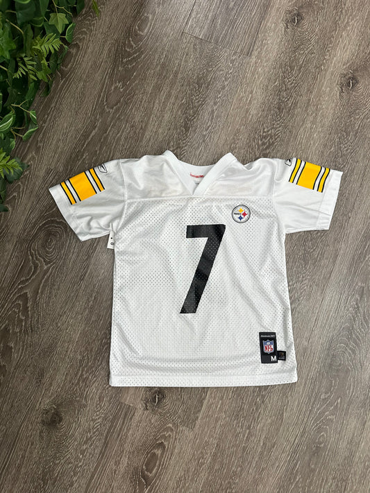 (Kids Medium) NFL Pittsbrugh Steelers 'Ben Roethlisberger' Jersey 007