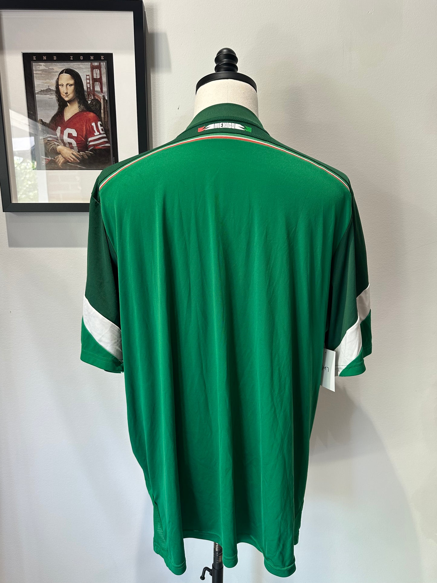 (Mens 3X) Adidas Mexico National Soccer Jersey 007